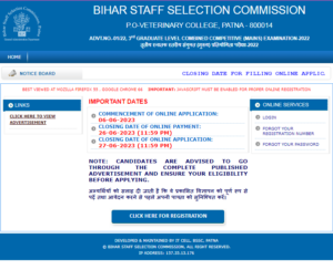 BSSC CGL Bharti 2024