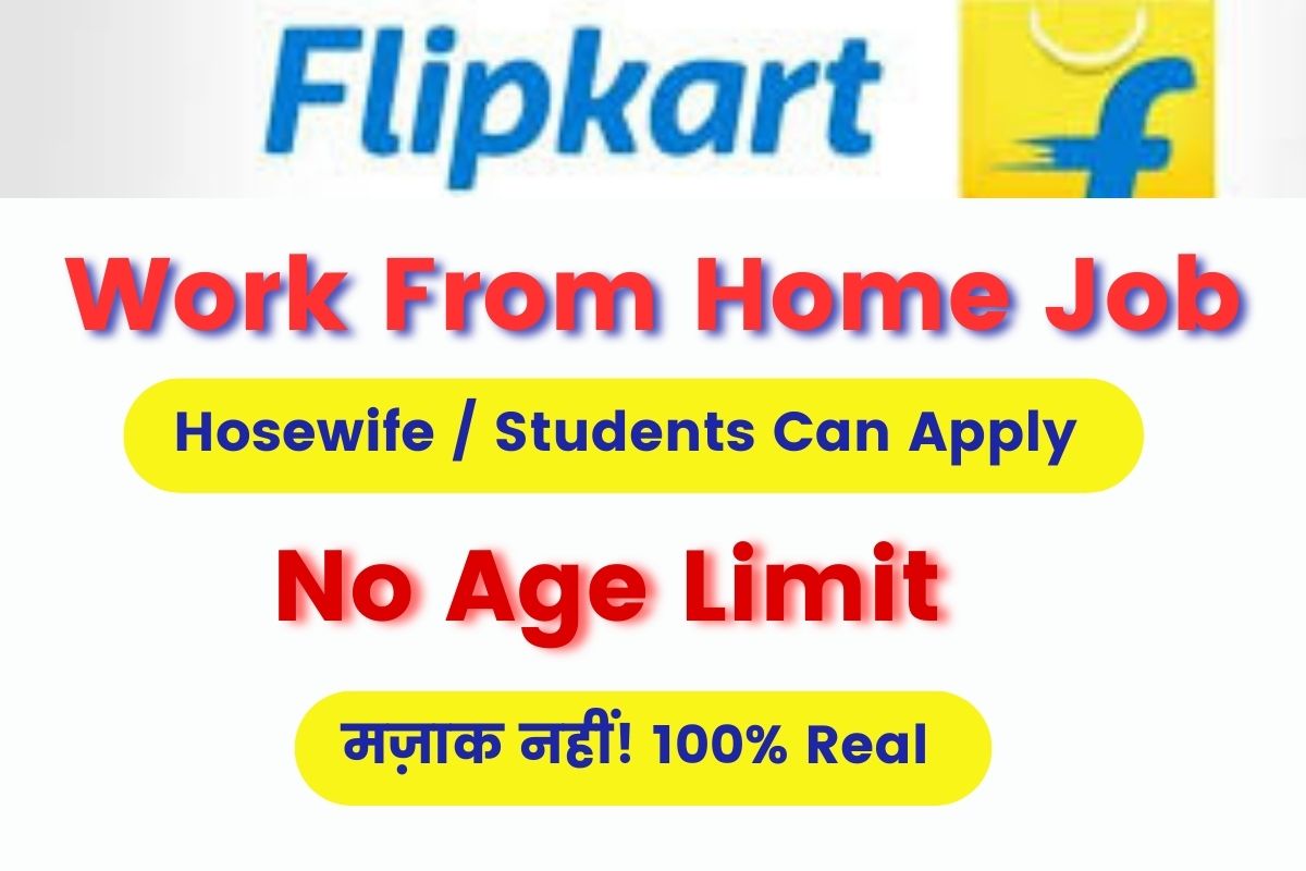 Flipkart Work From Home Job