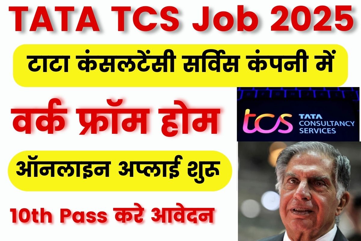 TATA TCS Work From Home Job 2025