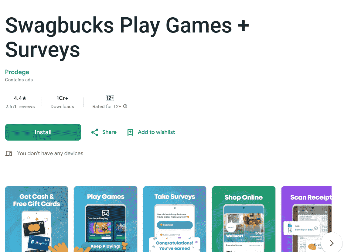 Swagbucks App