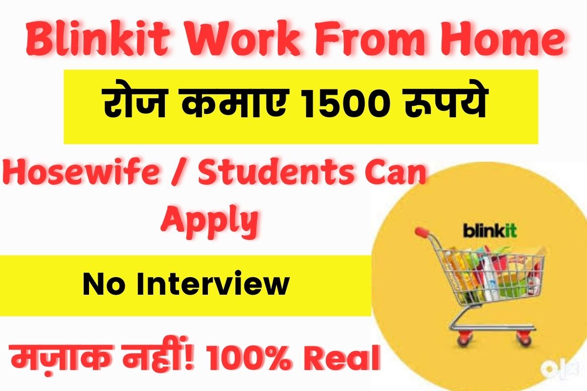 Blinket Work From Home Job