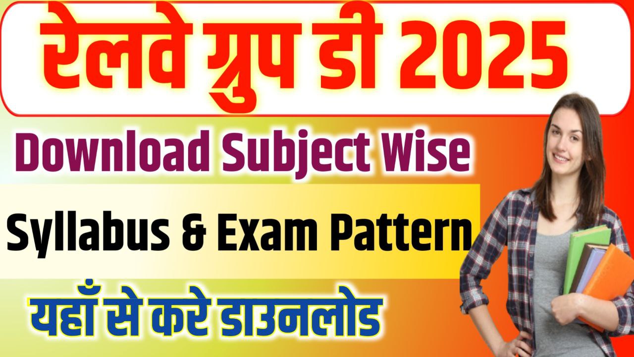 RRB Group D Syllabus 2025