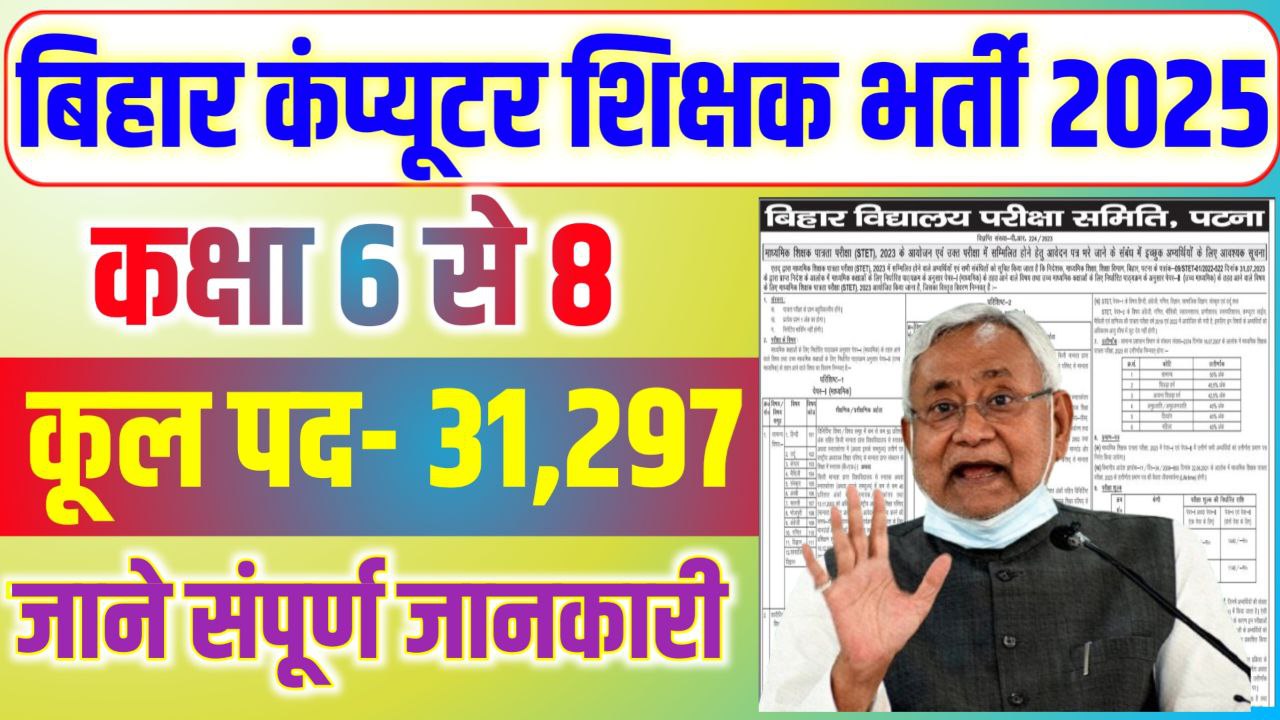 Bihar Computer Teacher Recruitment 2025