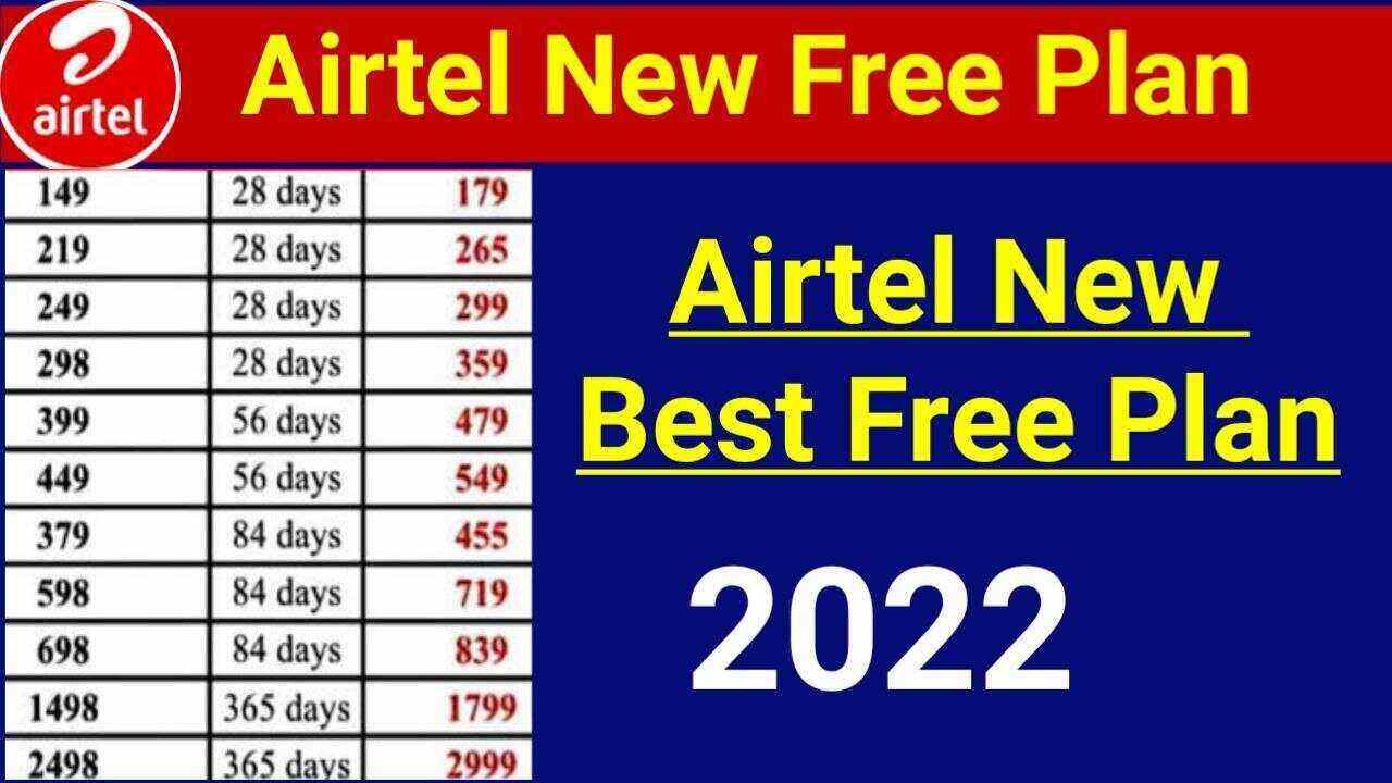 Airtel Best Recharge Plan 2022