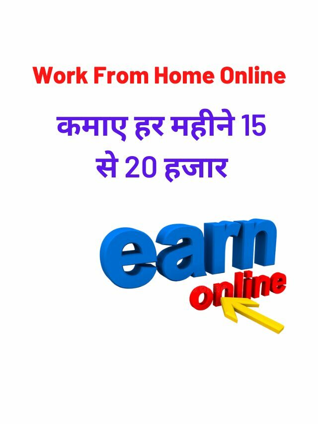 Work From Home Online By Government: 2022 डाटा एंट्री का काम करे