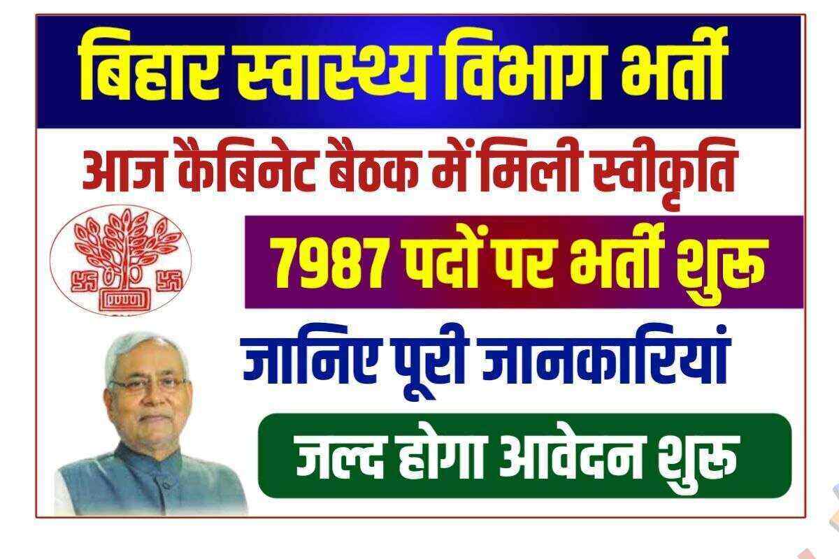 Bihar Health Department New Vacancy 2022
