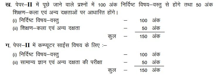 Bihar STET Exam 2023 Pattern for Paper 2