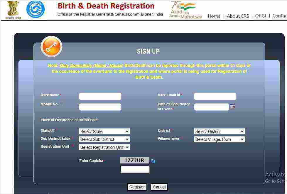 Bihar Birth-Death Certificate 2023 New Update