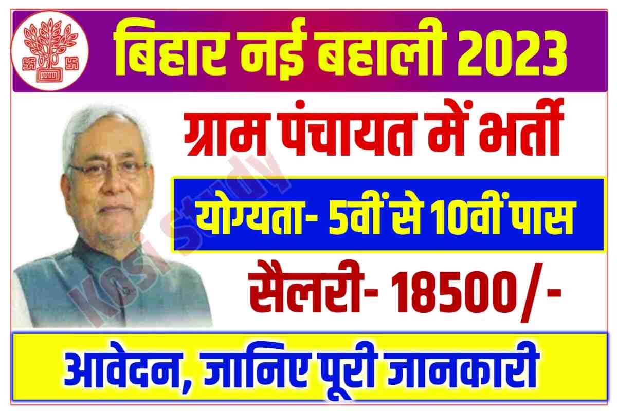 Bihar Vikas Mitra Samstipur Bharti 2023 apply