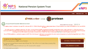 Senior citizen pension scheme