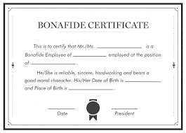 PMS Bonafide Certificate 2023