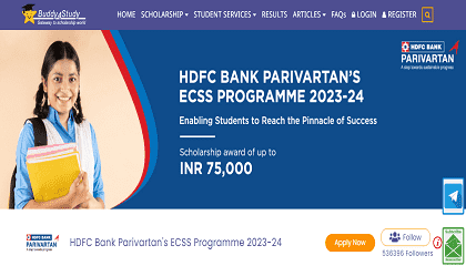 HDFC Bank Parivartan ECSS Programme 2023-24