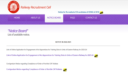 RRC ER Apprentice Revcruitment 2023